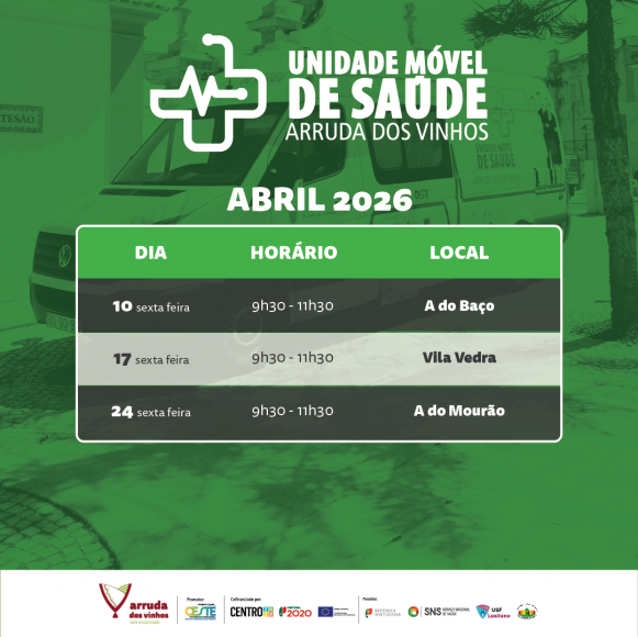 Unidade M&oacute;vel de Sa&uacute;de - ABRIL