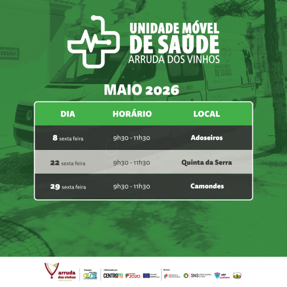 Unidade M&oacute;vel de Sa&uacute;de - MAIO