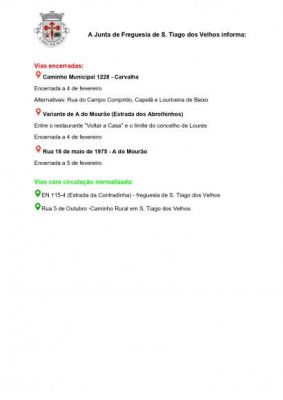 INFO - Estado de Estradas