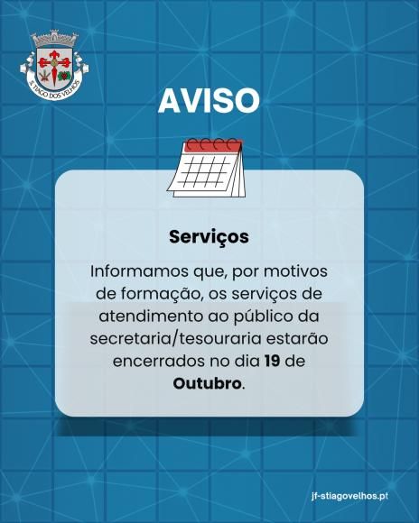 Encerramento dos Servi&ccedil;os da Secretaria