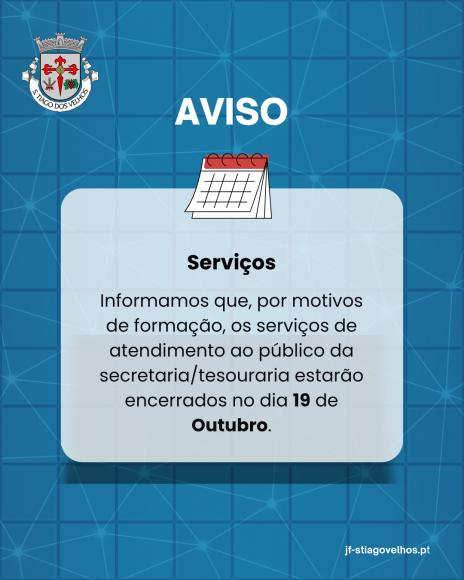 Encerramento dos Servi&ccedil;os da Secretaria
