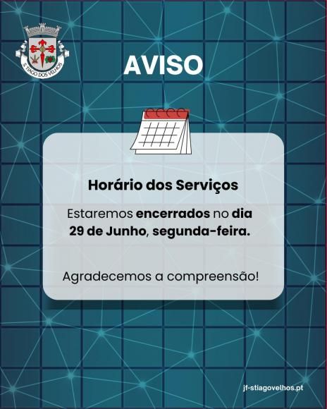 Encerramento dos Servi&ccedil;os da Secretaria