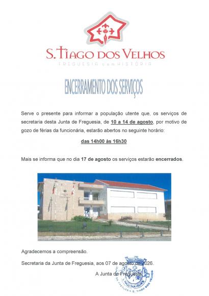 Hor&aacute;rio dos Servi&ccedil;os 