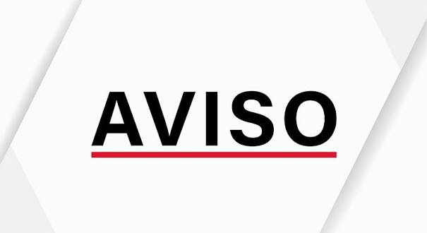 Aviso - Procedimento Concursal