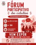 2.&ordm; F&oacute;rum Participativo