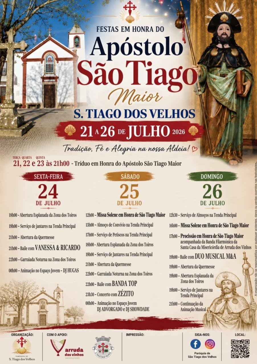 Festejos anuais em S. Tiago dos Velhos